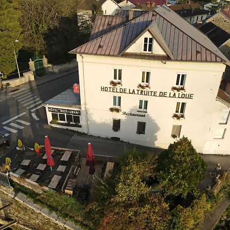 Hotel La Truite De La Loue Quingey Exterior foto
